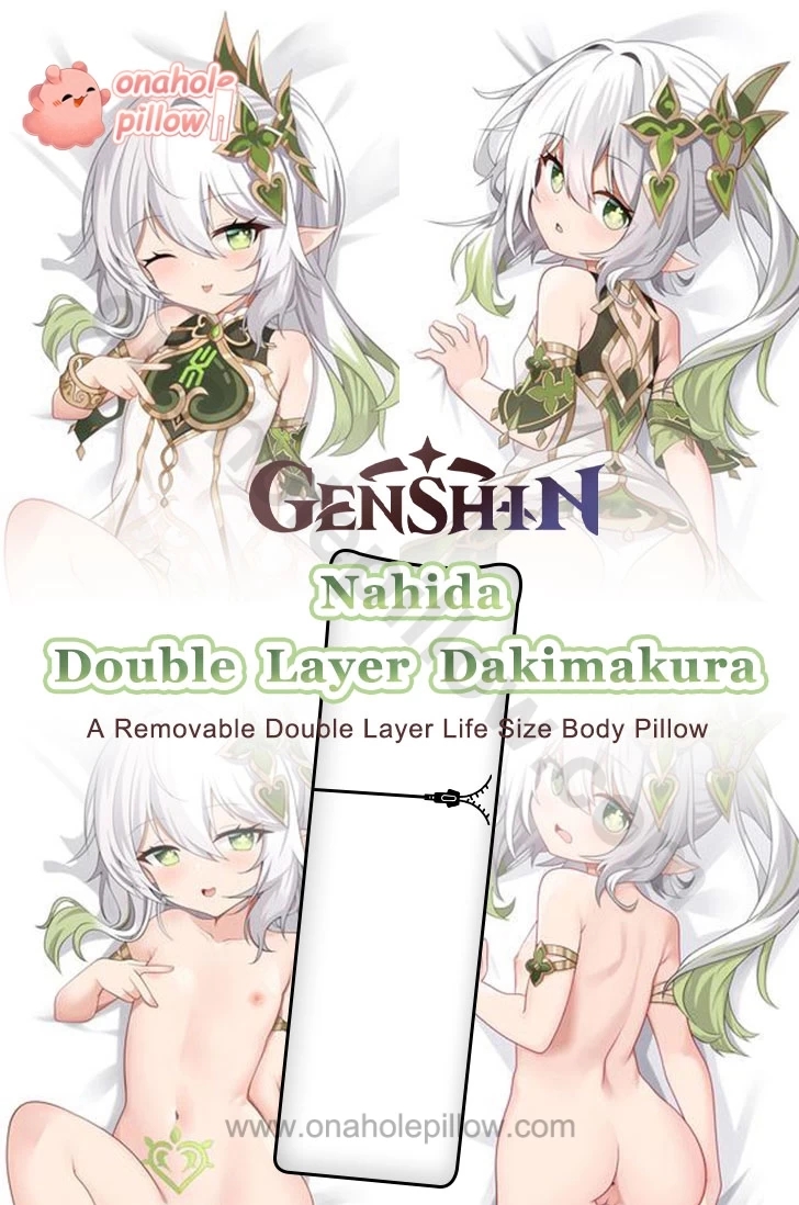 Nahida Genshin Impact Double Layer Reversible Dakimakura Body Pillow