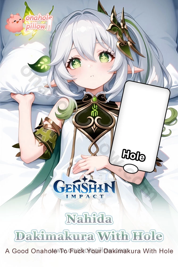 Nahida Genshin Impact Half Body Onahole Dakimakura Anime Torso Pillow