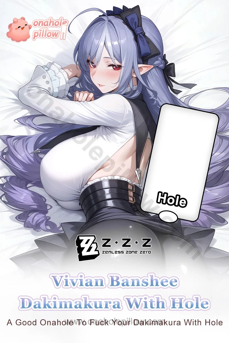 Vivian Banshee Zenless Zone Zero Half Body Onahole Dakimakura Anime Torso Pillow