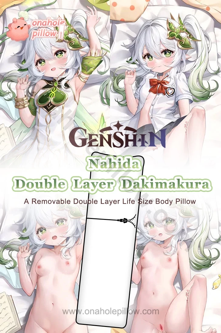 Nahida Genshin Impact Double Layer Reversible Dakimakura Body Pillow