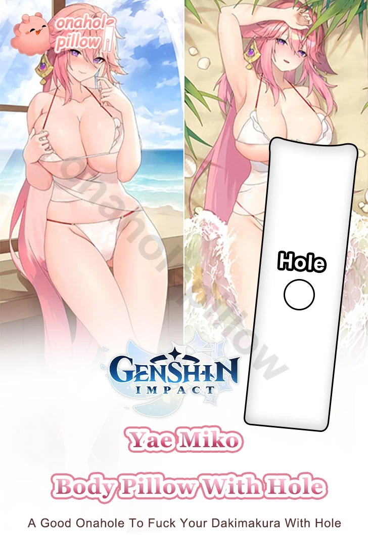 Yae Miko Genshin Impact Full Body Onahole Body Pillow with Hole