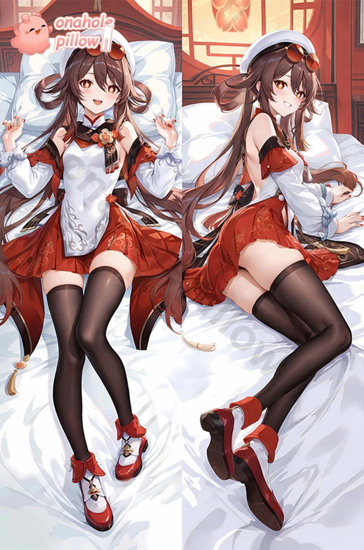 Hu Tao Genshin Impact Detachable Double Layer Body Pillow