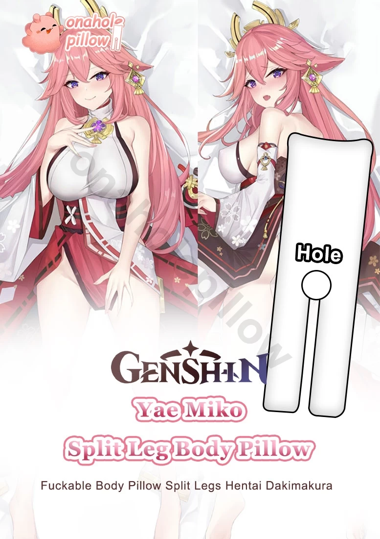 Yae Miko Genshin Impact Split Leg Dakimakura Body Pillow