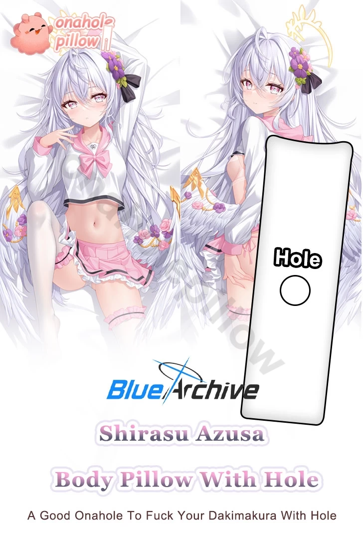 Shirasu Azusa Blue Archive Full Body Dakimakura Onahole Pillow