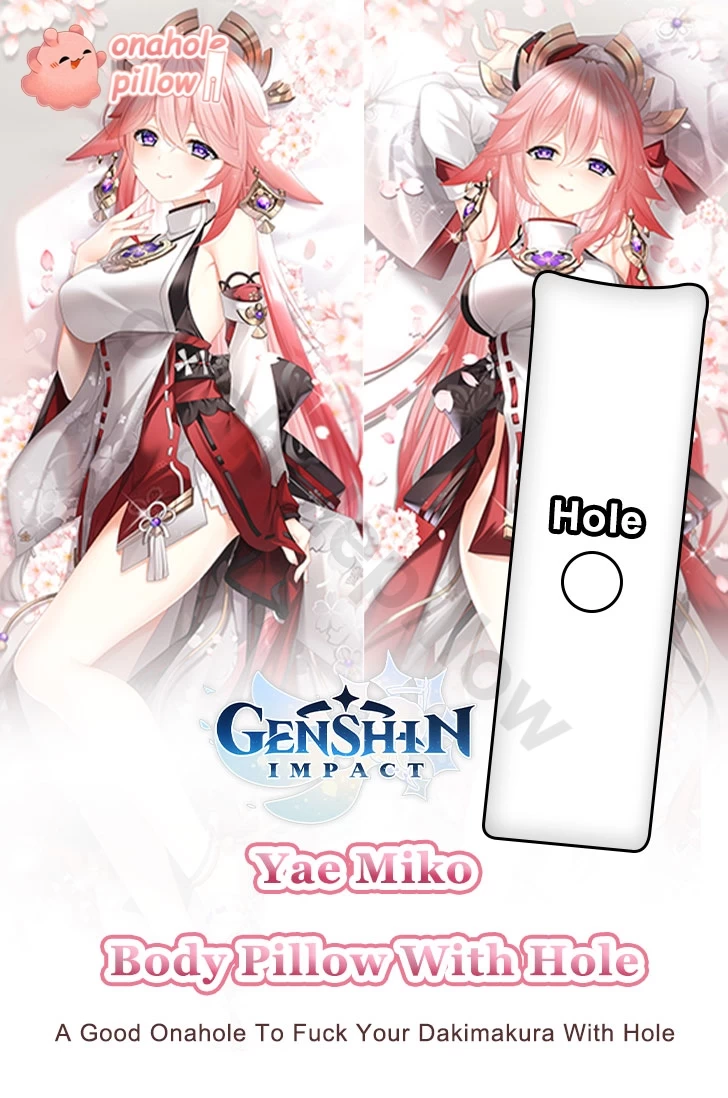 Yae Miko Genshin Impact Full Body Dakimakura with Onahole