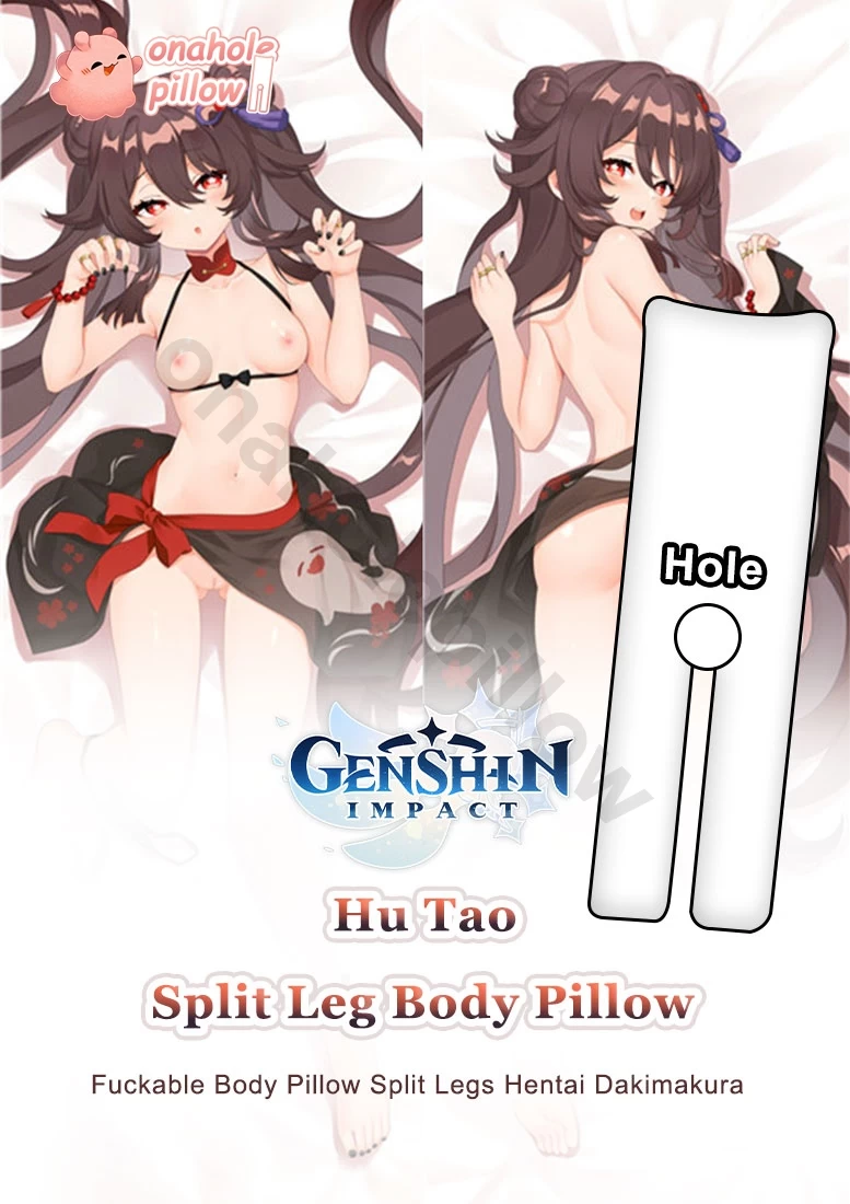 Hu Tao Genshin Impact Split Leg Dakimakura Body Pillow