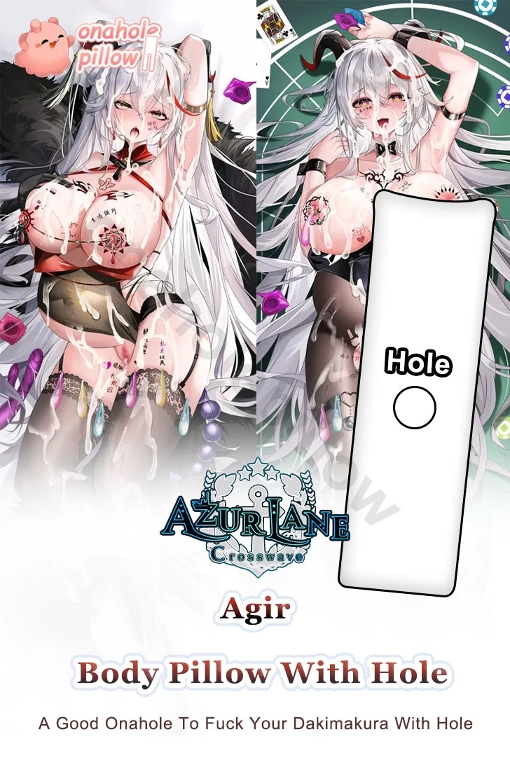 Agir Azur Lane Full Body Fuckable Body Pillow with Hole