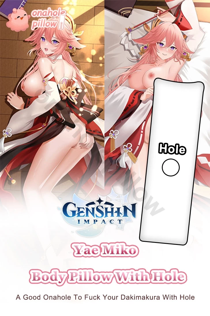 Yae Miko Genshin Impact Full Body Fuckable Body Pillow with Hole