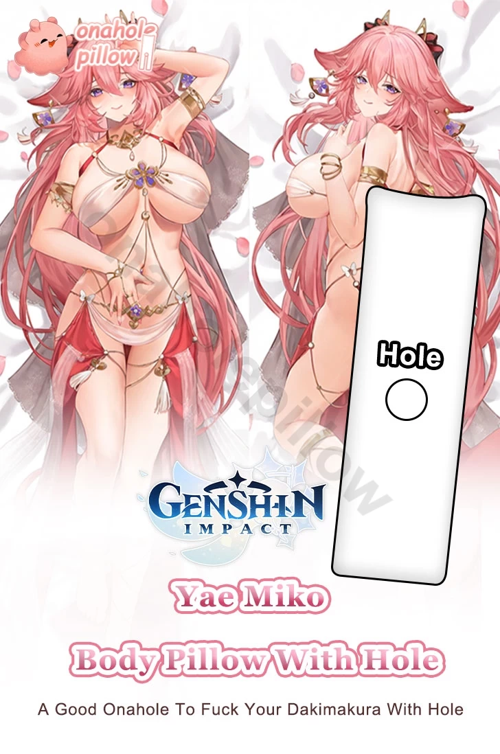 Yae Miko Genshin Impact Full Body Onahole Body Pillow with Hole