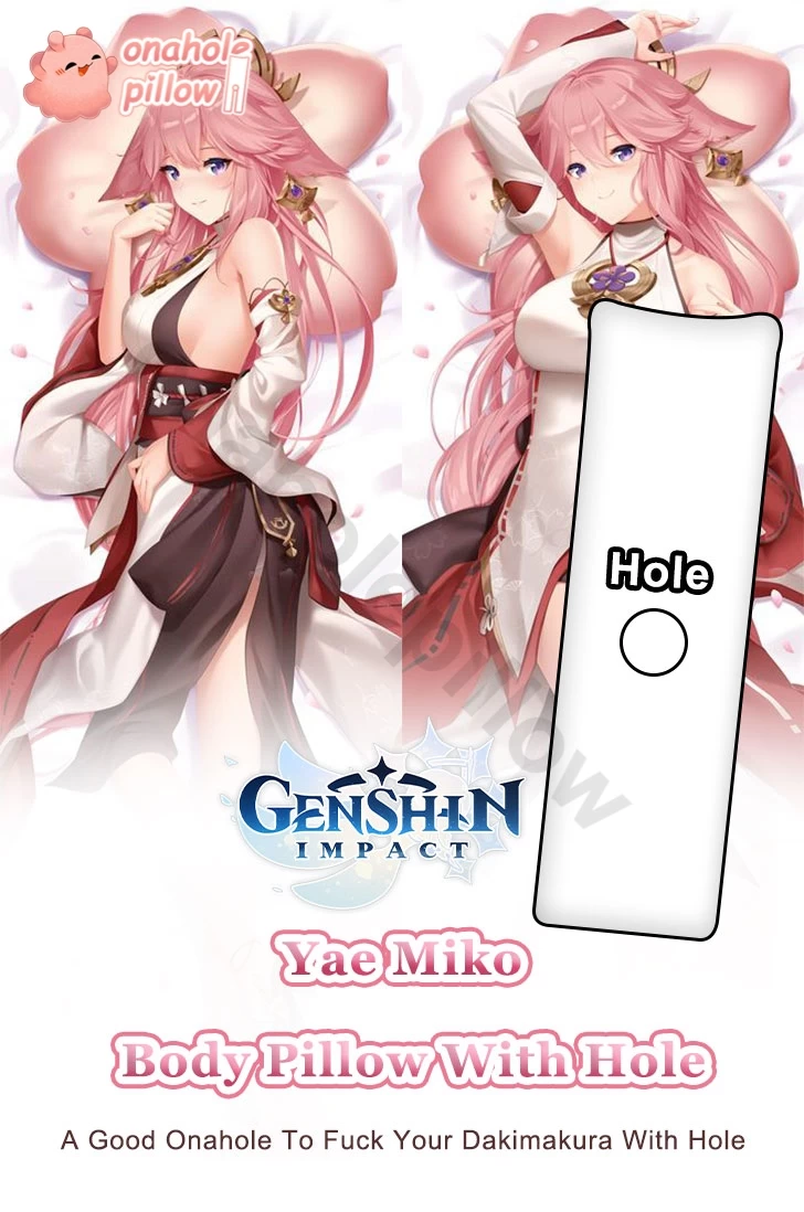 Yae Miko Genshin Impact Full Body Onahole Body Pillow with Hole