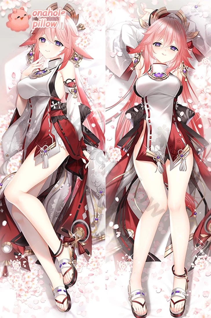 Yae Miko Genshin Impact Detachable Double Layer Body Pillow