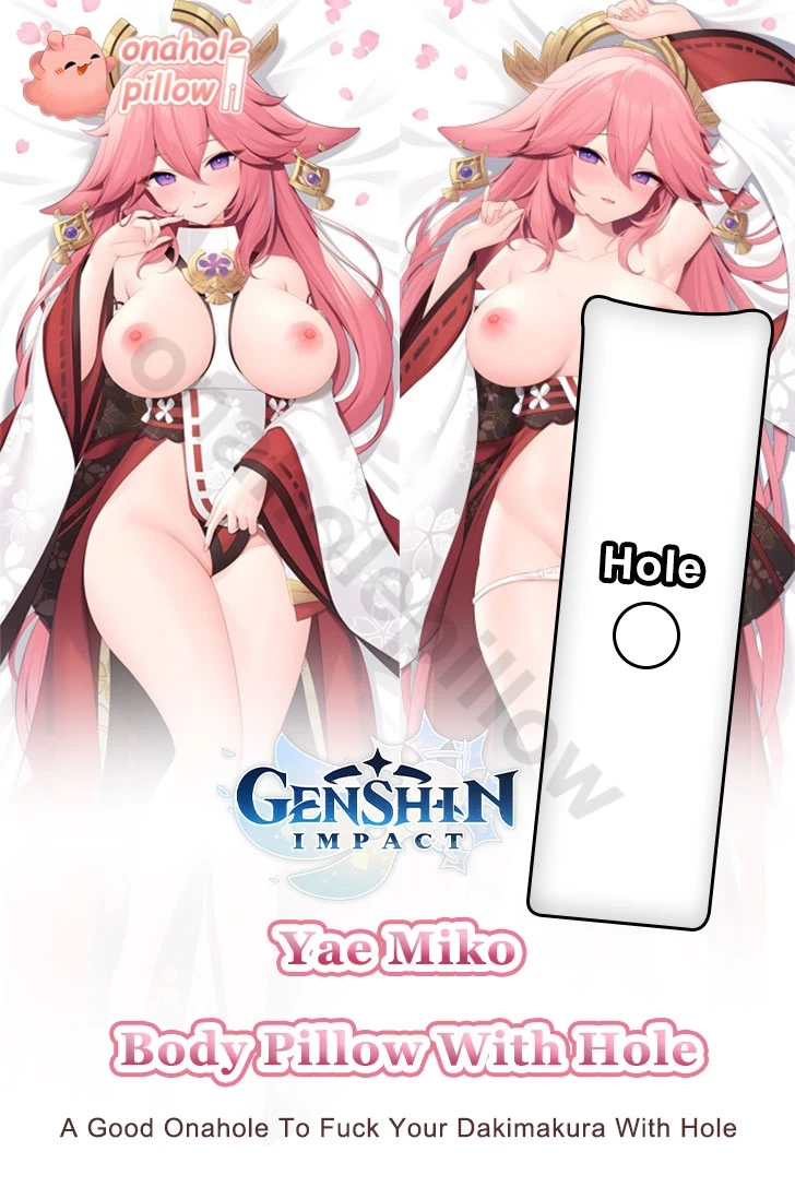 Yae Miko Genshin Impact Full Body Dakimakura with Onahole