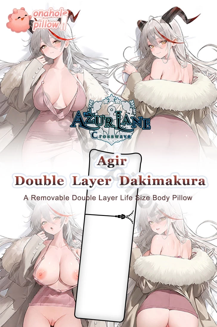 Agir Azur Lane Double Layer Reversible Body Pillow