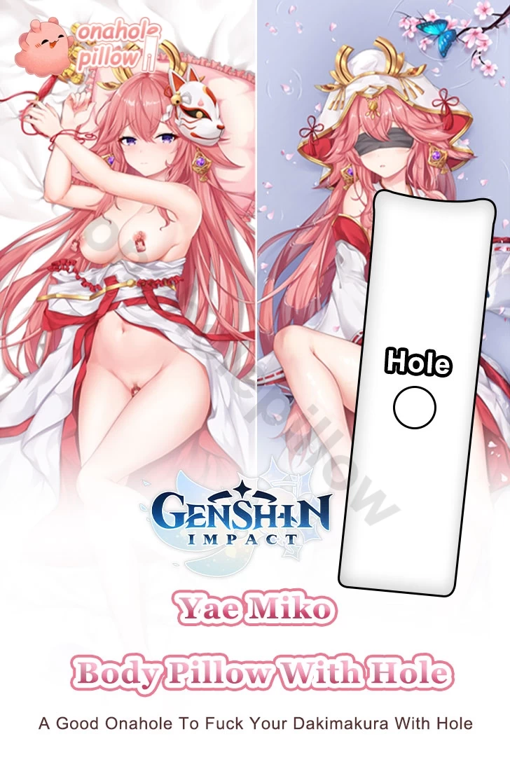Yae Miko Genshin Impact Full Body Fuckable Body Pillow with Hole