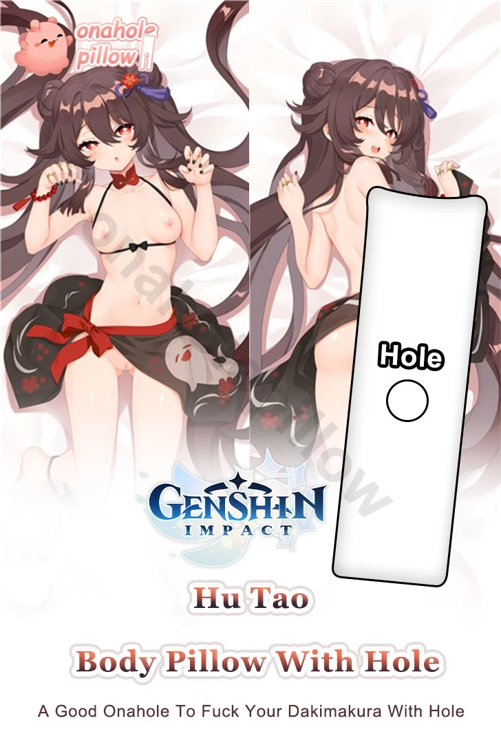 Hu Tao Genshin Impact Full Body Onahole Pillow with Hole