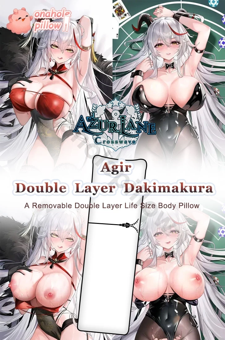 Agir Azur Lane Double Layer Reversible Body Pillow