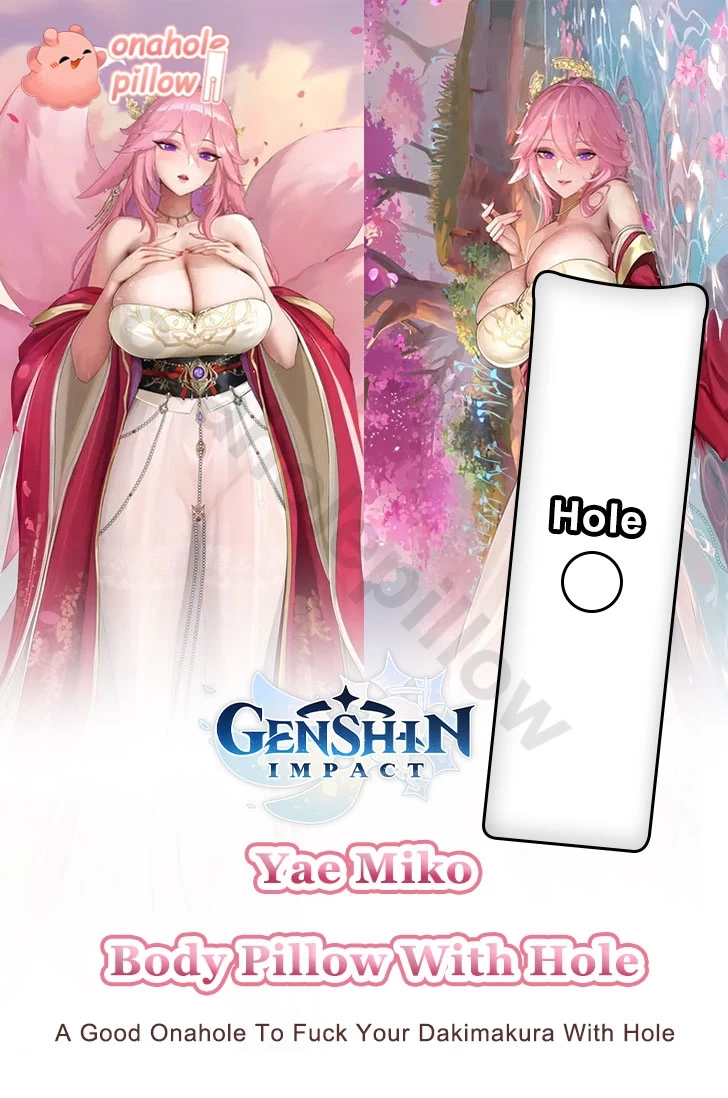 Yae Miko Genshin Impact Full Body Dakimakura with Onahole