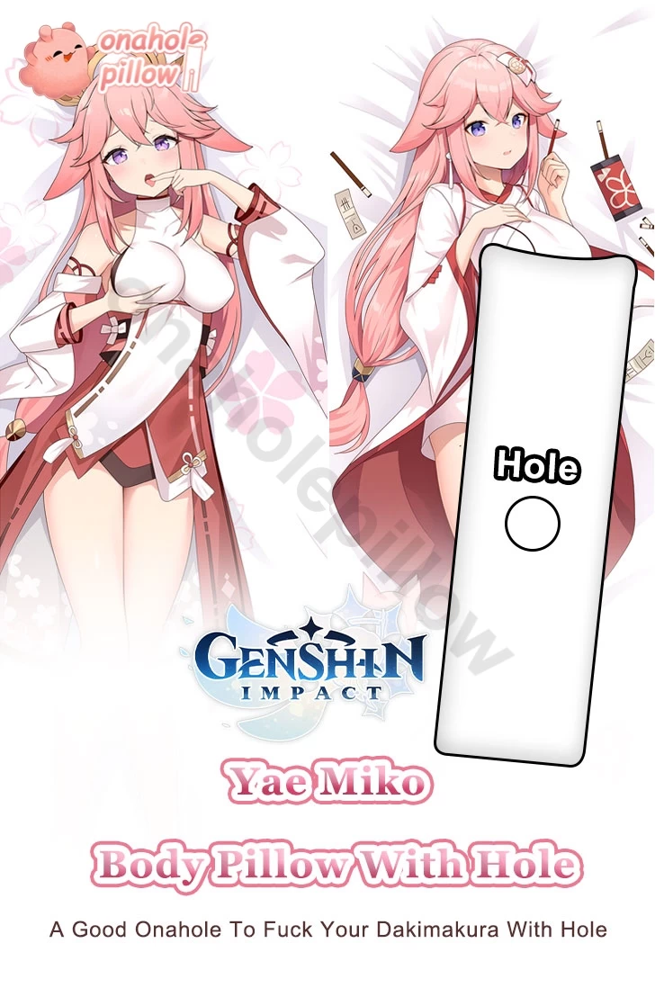 Yae Miko Genshin Impact Full Body Dakimakura Onahole Pillow