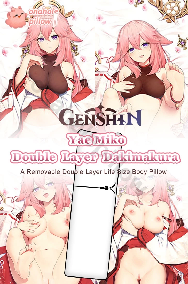 Yae Miko Genshin Impact Removable Layer Anime Dakimakura