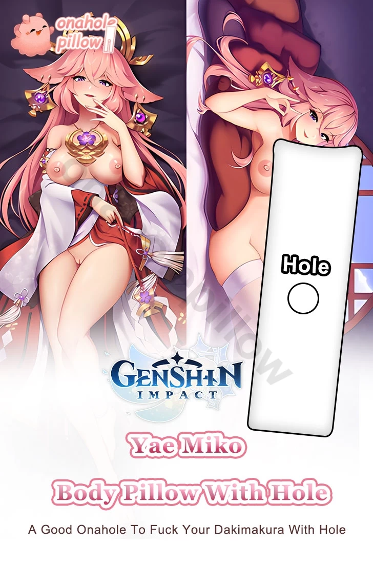 Yae Miko Genshin Impact Full Body Fuckable Body Pillow with Hole