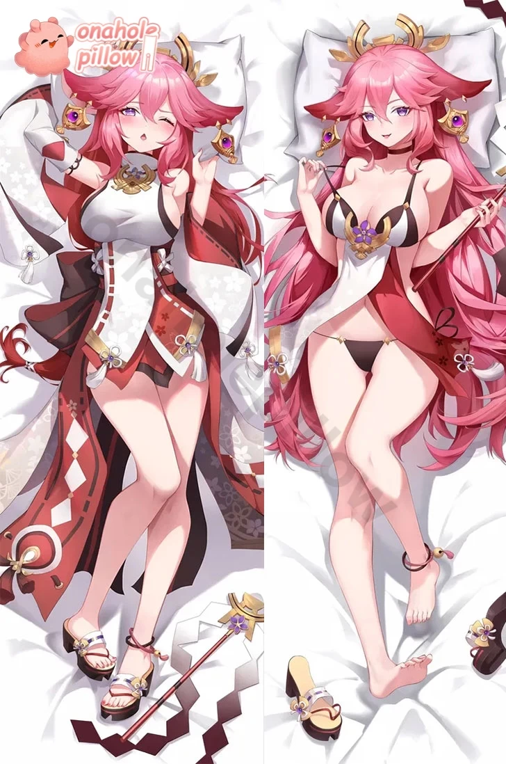 Yae Miko Genshin Impact Full Body Dakimakura with Onahole