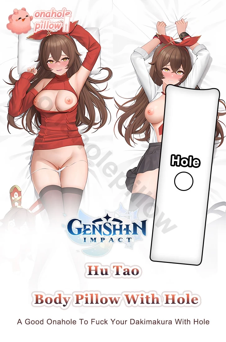 Hu Tao Genshin Impact Full Body Fuckable Dakimakura with Hole