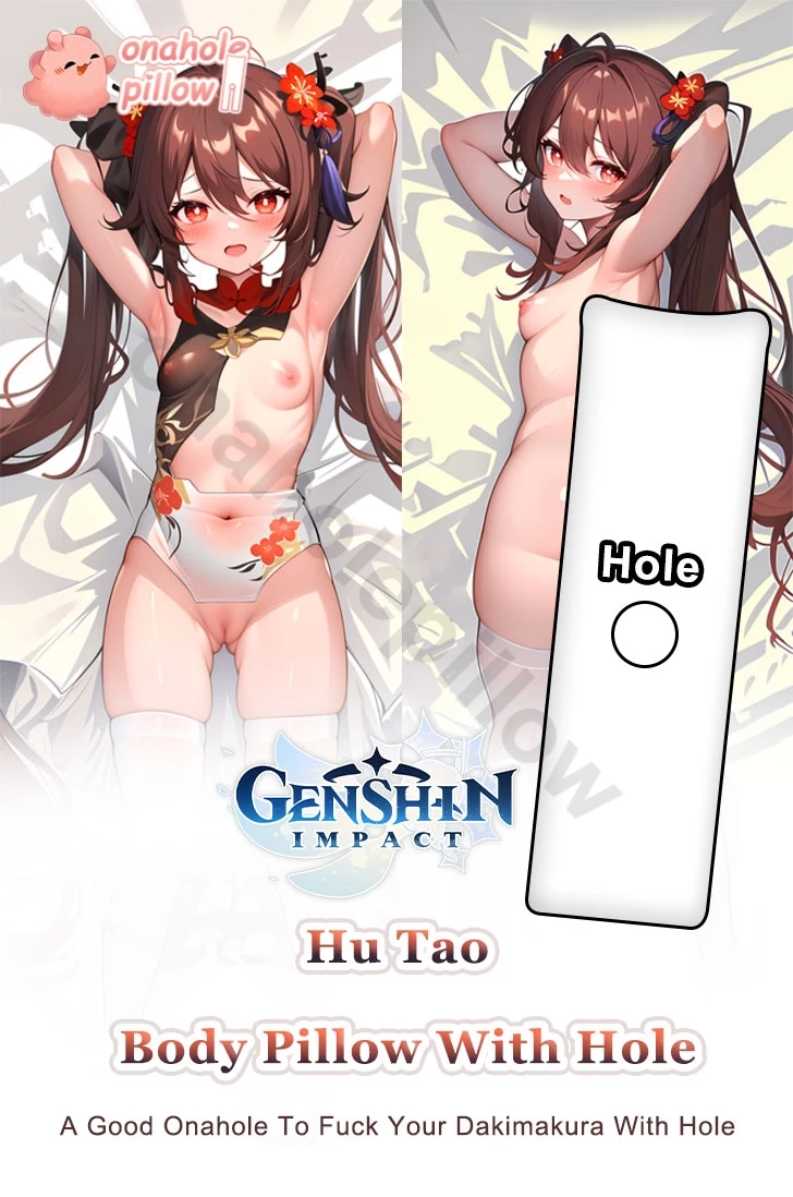 Hu Tao Genshin Impact Full Body Onahole Pillow with Hole