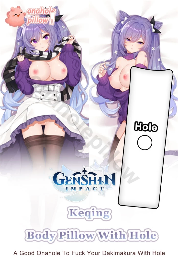 Keqing Genshin Impact Full Body Fuckable Dakimakura with Hole