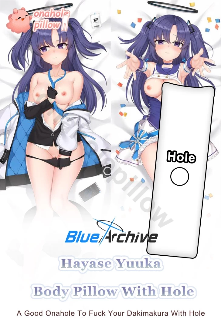 Hayase Yuuka Blue Archive Full Body Onahole Pillow with Hole