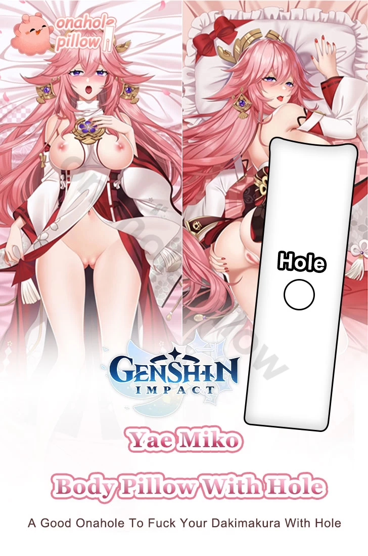 Yae Miko Genshin Impact Full Body Dakimakura with Onahole