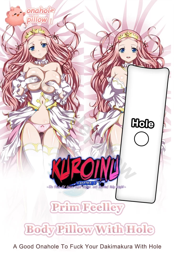 Prim Feelley Kuroinu Full Body Fuckable Dakimakura with Hole