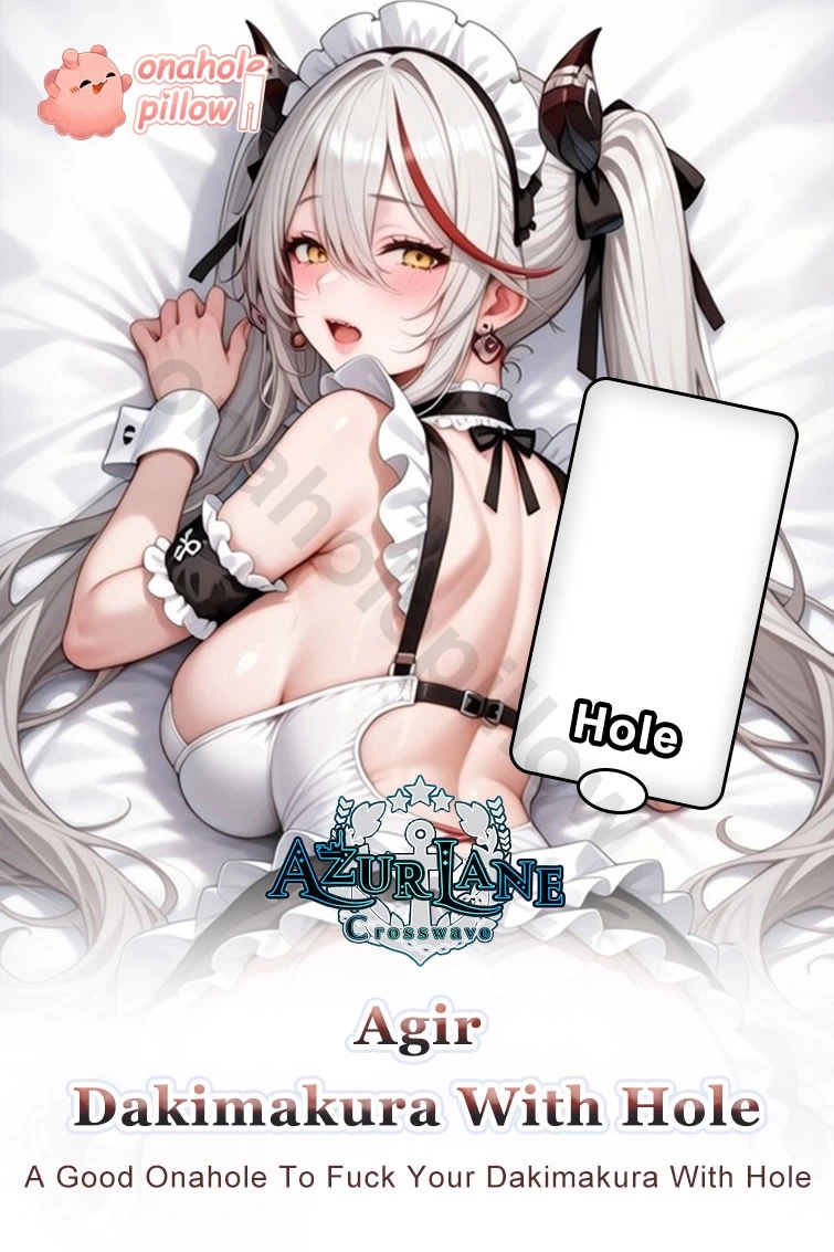 Agir Azur Lane Half Body Torso Pillow with Hole