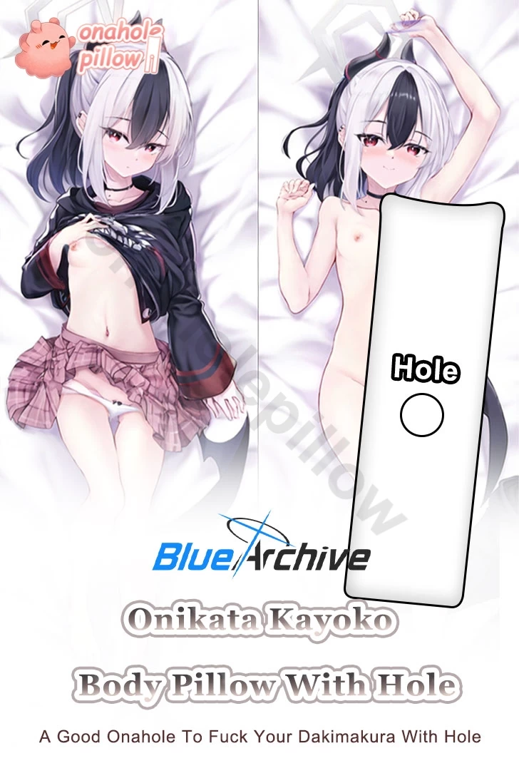Onikata Kayoko Blue Archive Full Body Pillow with Onahole Anime Dakimakura
