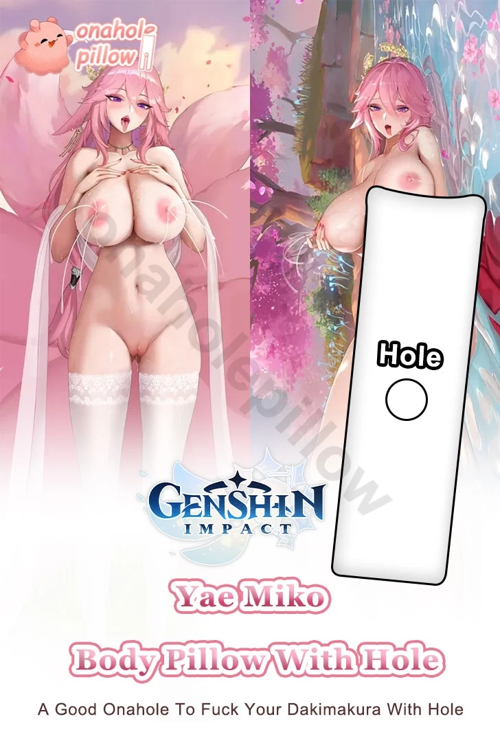 Yae Miko Genshin Impact Full Body Dakimakura Onahole Pillow