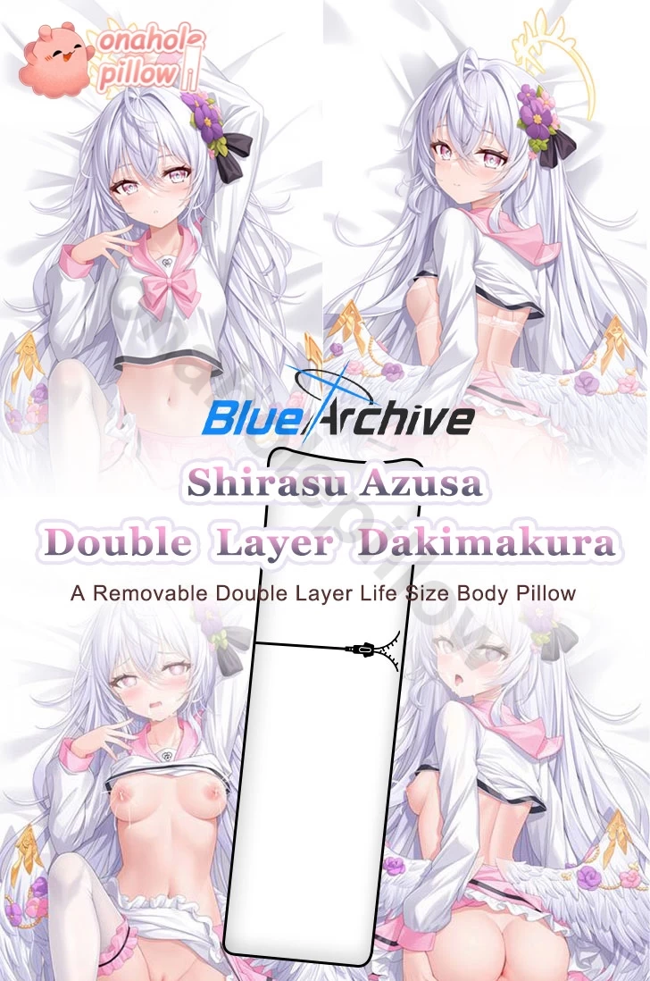 Shirasu Azusa Blue Archive Detachable Double Layer Body Pillow