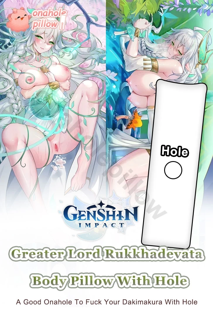 Greater Lord Rukkhadevata Genshin Impact Full Body Dakimakura Onahole Pillow