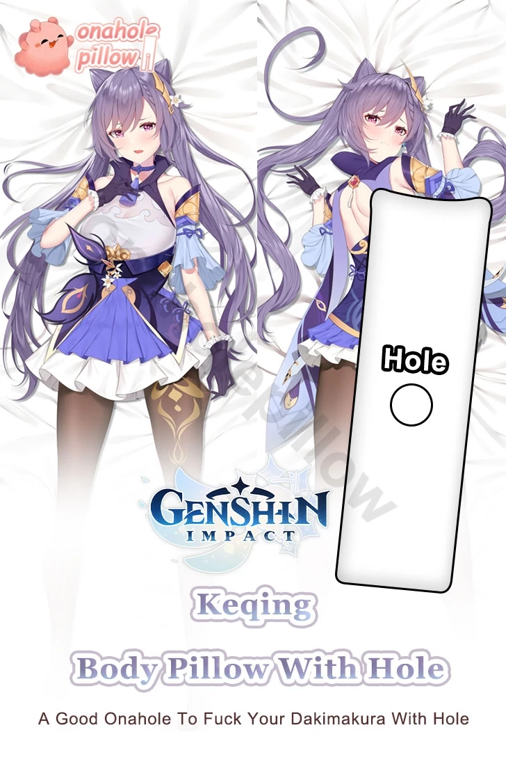 Keqing Genshin Impact Full Body Dakimakura Onahole Pillow