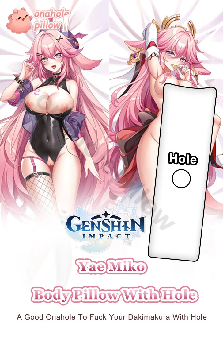 Yae Miko Genshin Impact Full Body Onahole Pillow with Hole