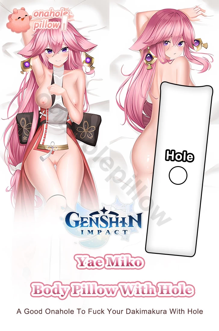 Yae Miko Genshin Impact Full Body Dakimakura with Onahole