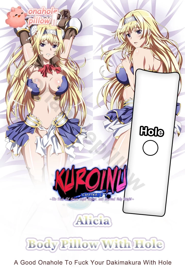 Alicia Feelley Kuroinu Full Body Dakimakura with Onahole