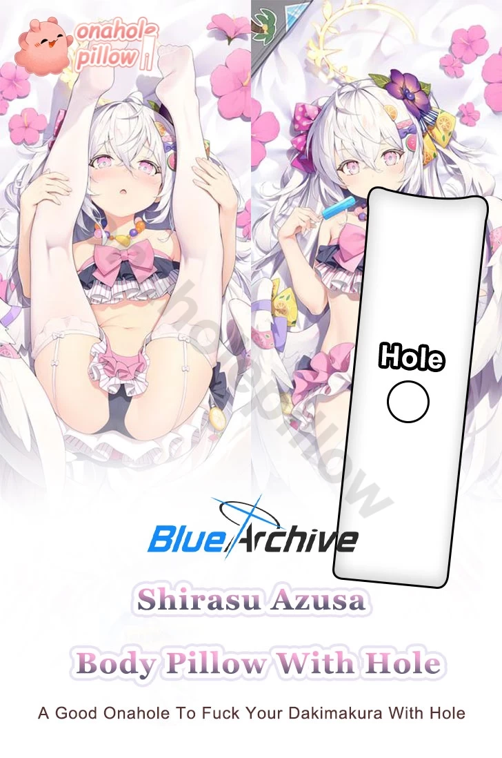 Shirasu Azusa Blue Archive Full Body Dakimakura Onahole Pillow