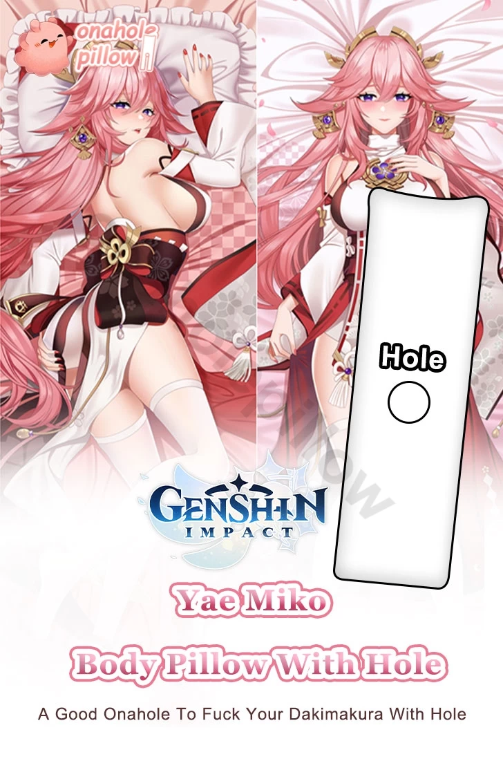 Yae Miko Genshin Impact Full Body Fuckable Dakimakura with Hole