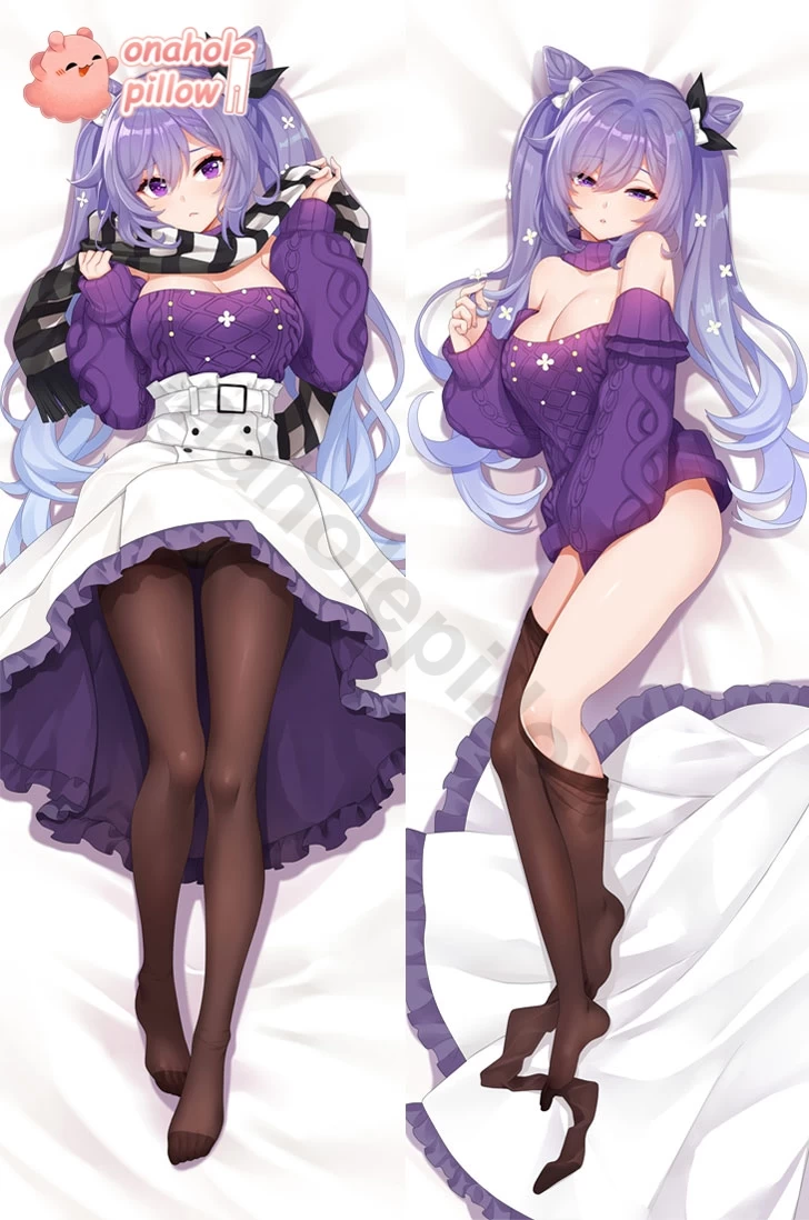 Keqing Genshin Impact Full Body Pillow with Onahole Anime Dakimakura