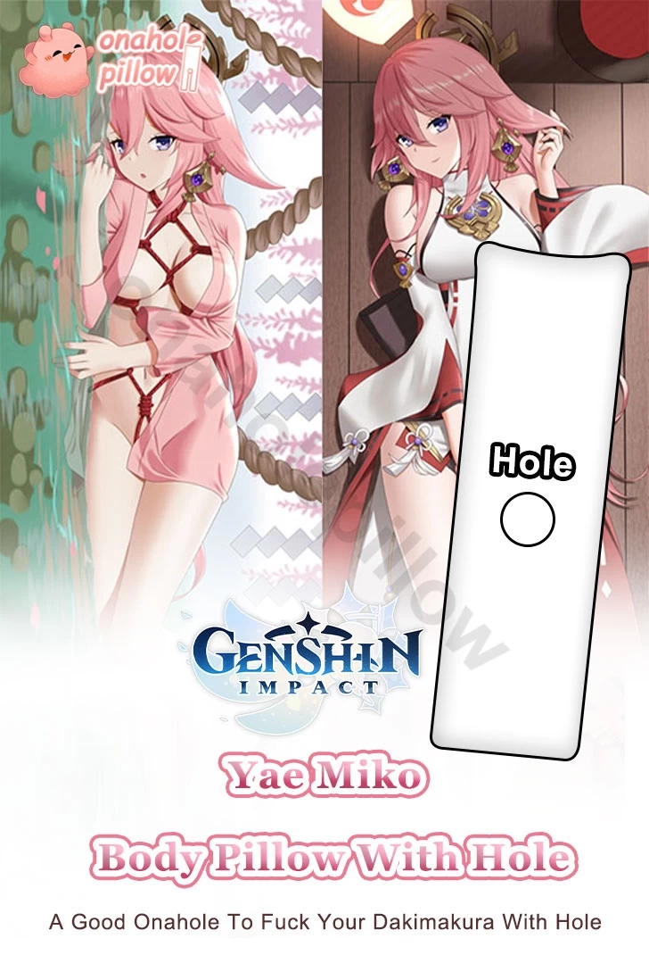 Yae Miko Genshin Impact Full Body Dakimakura with Onahole
