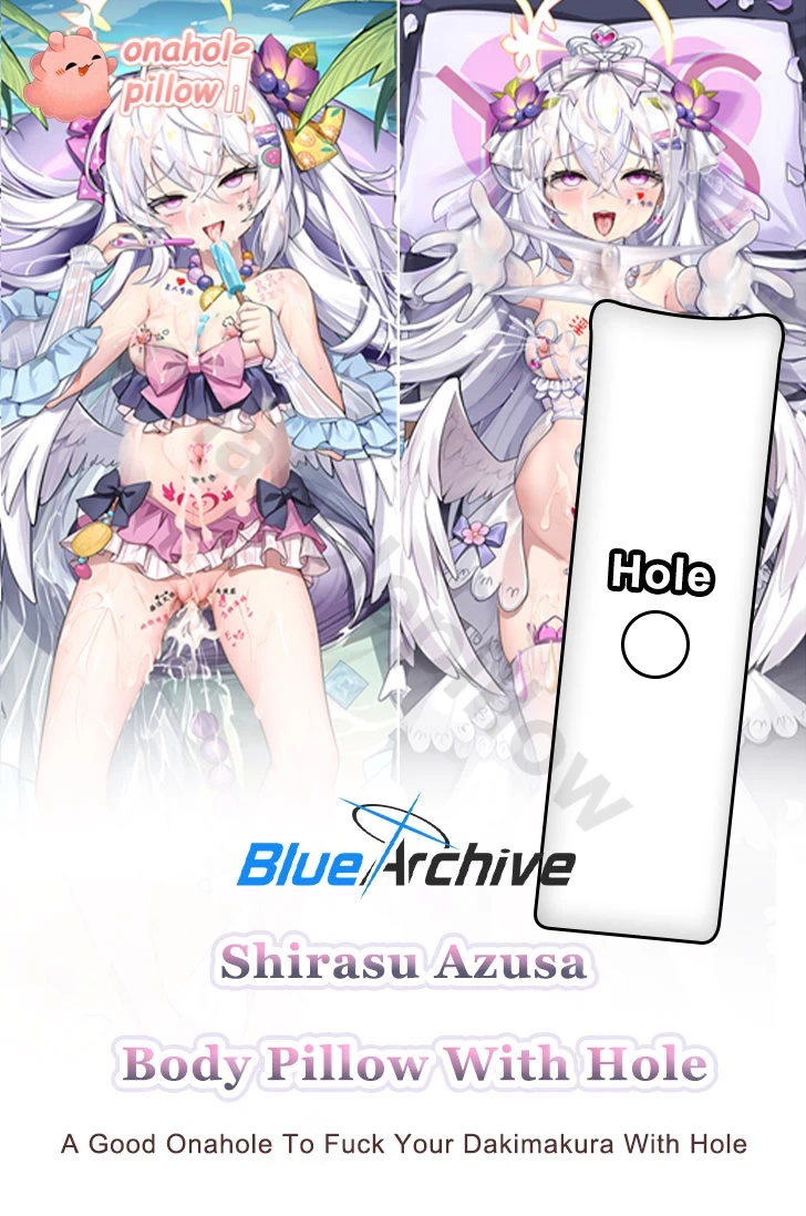 Shirasu Azusa Blue Archive Full Body Dakimakura with Onahole