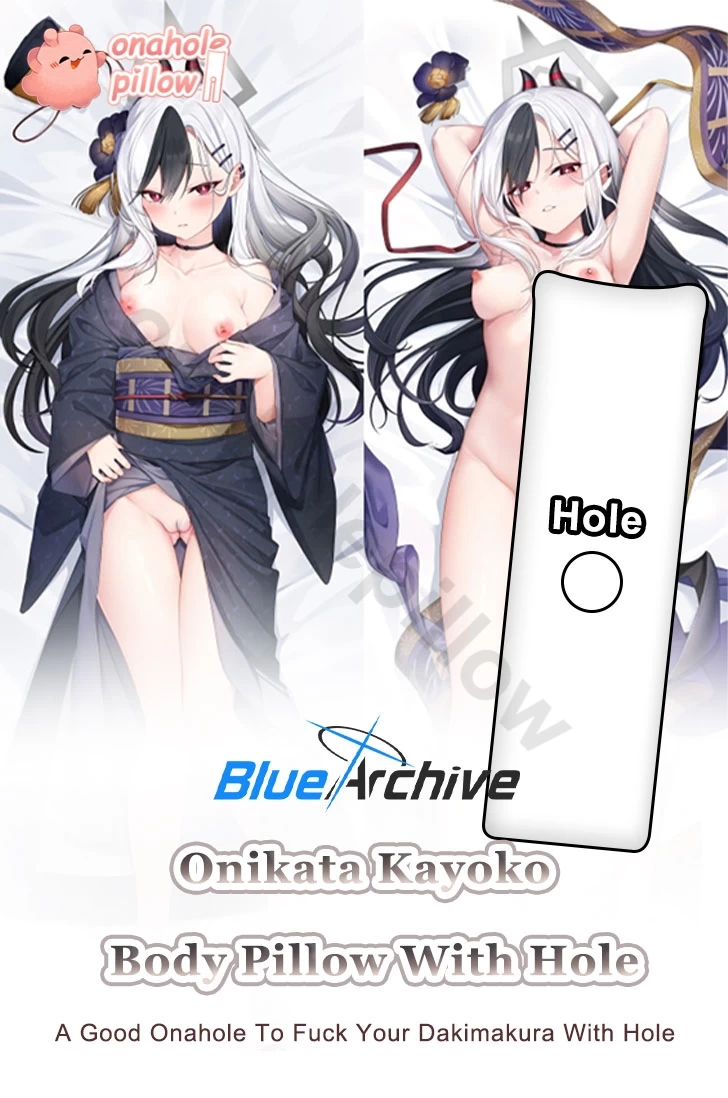 Onikata Kayoko Blue Archive Full Body Onahole Dakimakura Pillow