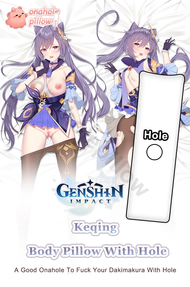 Keqing Genshin Impact Full Body Onahole Body Pillow with Hole