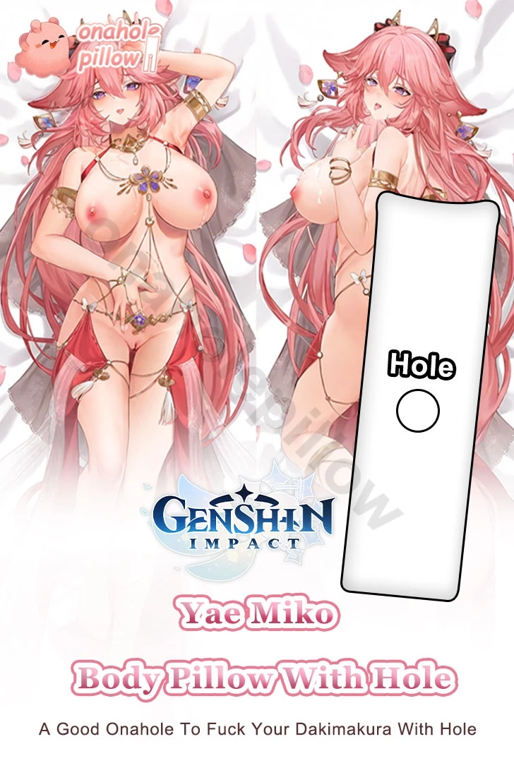 Yae Miko Genshin Impact Full Body Onahole Dakimakura Pillow