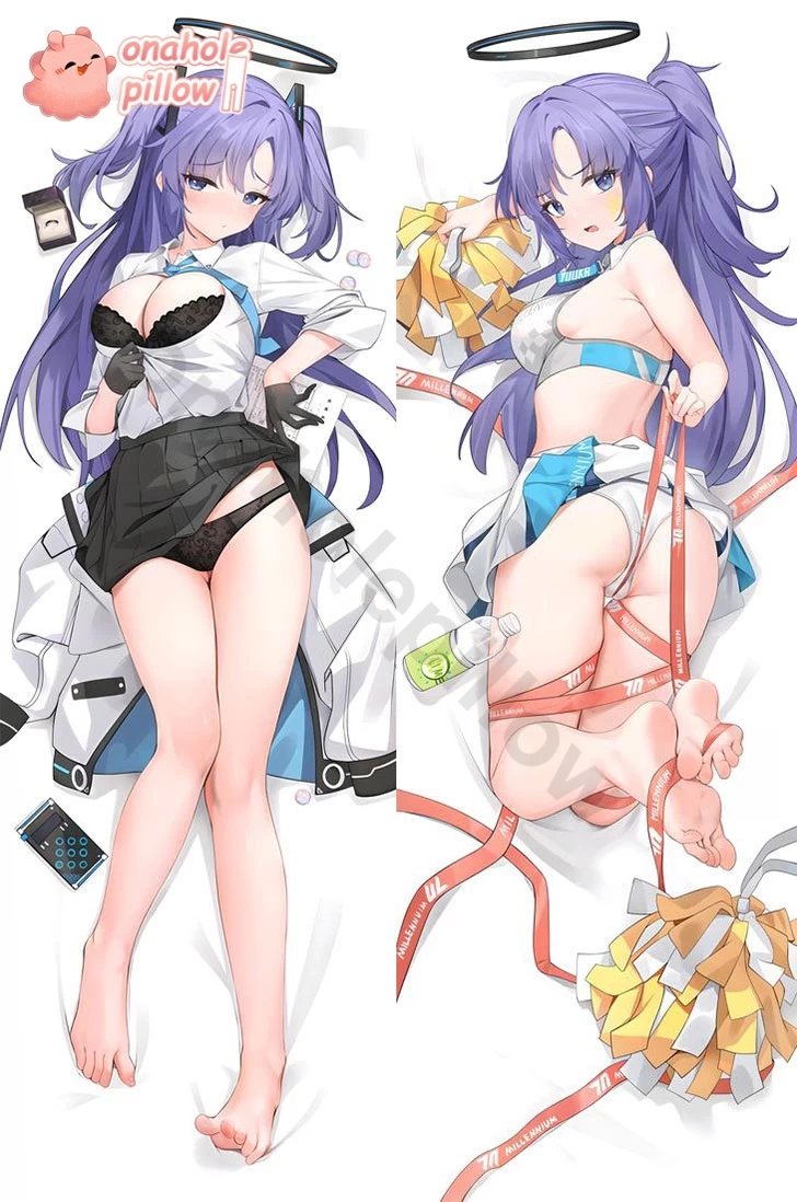 Hayase Yuuka Blue Archive Detachable Double Layer Body Pillow