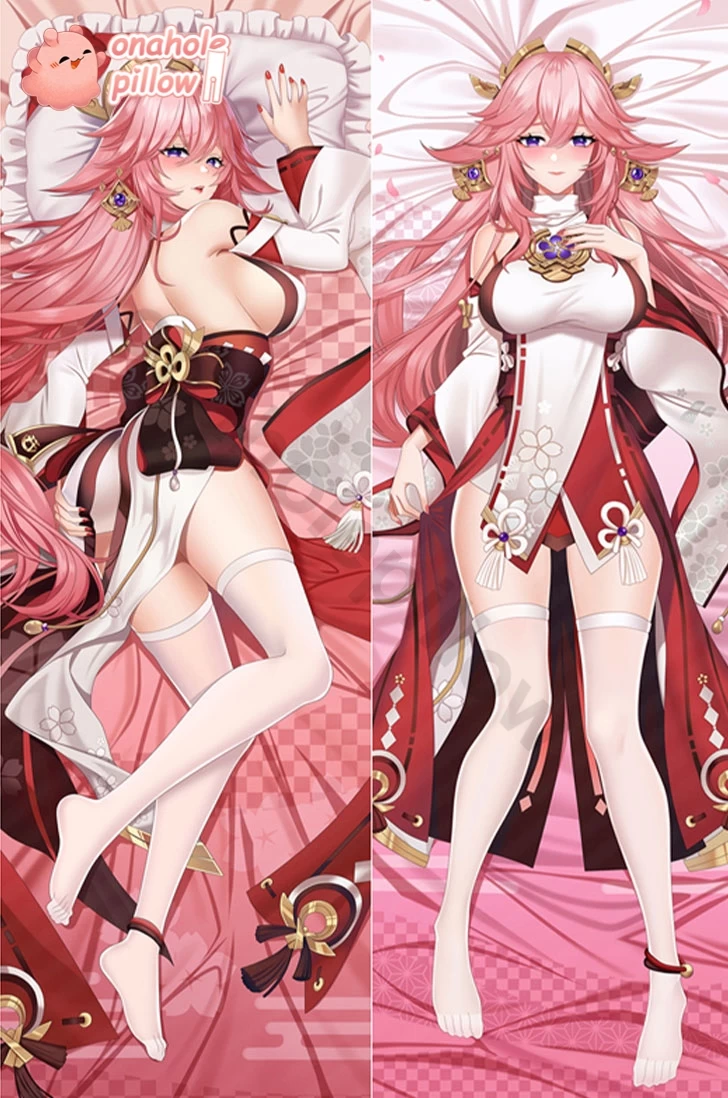 Yae Miko Genshin Impact Full Body Fuckable Dakimakura with Hole